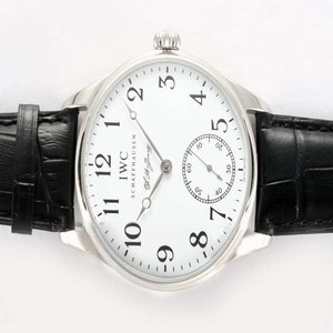 IWC Portuguese F.A. Jones IW544203 Midsize Stainless Steel Case Round Watch
