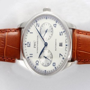 IWC Portuguese IW500107 Stainless Steel Case Midsize 42.3mm Watch