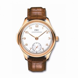 IWC Portuguese Minute Repeater Manual Wind Rose Gold Men's Watch IW544907