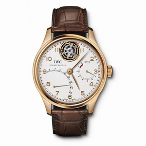 IWC Portuguese Silver Dial 18K Rose Gold Automatic Men's Watch 5044-02