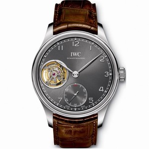 IWC Portuguese Tourbillon Hand Wound White Gold Men's Watch IW546301