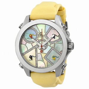 Jacob and Company Five Time Zone Diamond Multi-Colored Pastel Dial Unisex Watch JCM118DA