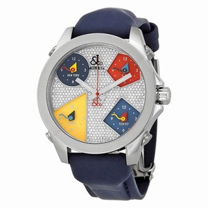 Jacob and Company Five Time Zone Diamond Pave Dial Unisex Watch JCM45