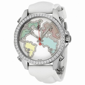 Jacob and Company Five Time Zones Diamond Accented Dial Unisex Watch JCM123