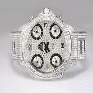 Jacob Co JC - 30P JC - M34 Stainless Steel with Diamond Bezel Quartz Watch