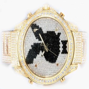 Jacob Co Licensed Products JC - MPLAYB Quartz Round White Dial Watch