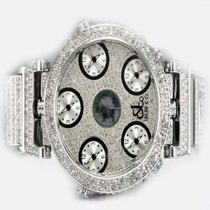 Jacob Co Pocket Watch JC - G3RDC Stainless Steel Case Mens Watch