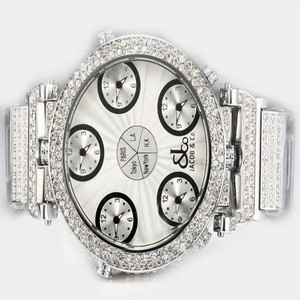 Jacob Co Pocket Watch JC - G3RDC Stainless Steel Case Round Mens Watch