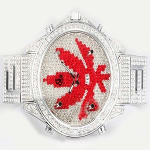 Jacob Co World Time 10.25 Carat Stainless Steel Case 46.5mm Midsize Watch