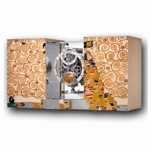 Jaeger LeCoultre Atmos Marqueterie Lattente Clock Q5543307