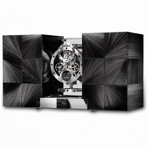 Jaeger Lecoultre Atmos Marqueterie Paille Clock Q5556302