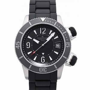 Jaeger LeCoultre Master Compressor Black Dial Titanium Rubber Men's Watch Q183T770