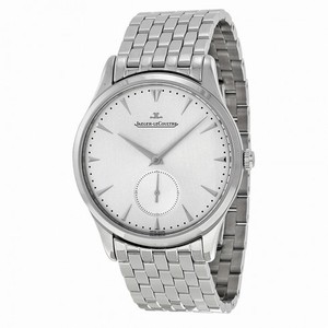 Jaeger LeCoultre Master Control Grande Ultra Thin Silver Dial Stainless Steel Men's Watch Q1358120