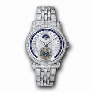 Jaeger LeCoultre Master Grand Tourbillon Gem Set Dial Men's Watch Q1663314