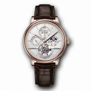 Jaeger LeCoultre Master Grande Tradition Tourbillion Quantieme Silver Dial Men's Watch Q5042520