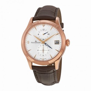 Jaeger LeCoultre Master Hometime Silvered Dial Men's Watch Q1622530