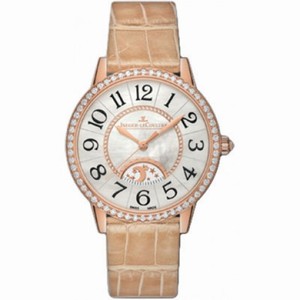 Jaeger LeCoultre Rendez-vous Joaillerie Mother of Pearl Dial 18K Pink Gold Diamond Ladies Watch Q3432490