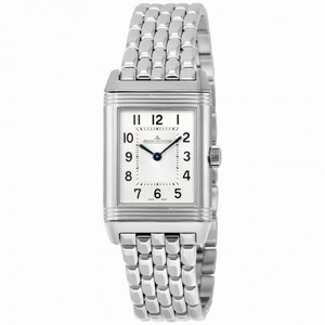 Jaeger LeCoultre Reverso Classic Small Duetto Stainless Steel Ladies Watch Q2668130
