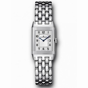 Jaeger LeCoultre Reverso Classic Small Silver Dial Ladies Quartz Watch Q2618130