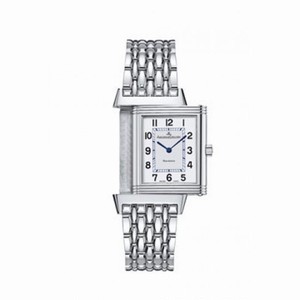 Jaeger LeCoultre Reverso Classique Silver Dial Stainless Steel Ladies Watch Q2508110