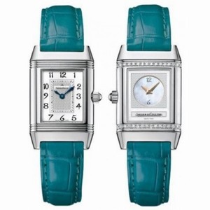 Jaeger LeCoultre Reverso Duetto Classique Silver Dial Automatic Ladies Watch Q2568403