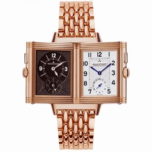 Jaeger LeCoultre Reverso Duo 18kt Rose Gold Men's Watch Q2712110
