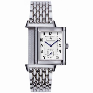Jaeger LeCoultre Reverso Grande Taille Silver Dial Stainless Steel Men's Watch Q2708110