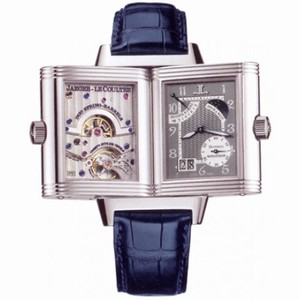 Jaeger LeCoultre Reverso Septantieme Platinum Men's Watch 300.64.20