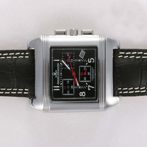 Jaeger-Lecoultre Reverso Squadra World Chronograph 702T670 Mens Rectangle Quartz Watch