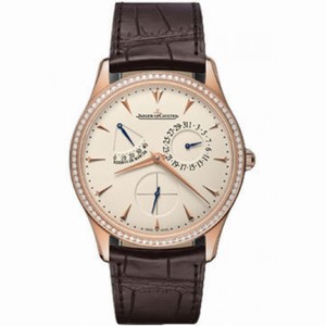 Jaeger LeCoultre Ultra Thin Reserve de Marche Automatic Rose Gold Men's Watch Q1372501