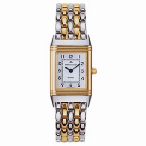 Jaeger LeCoultre White Dial Two Tone Stainless Steel Ladies Watch Q2605110