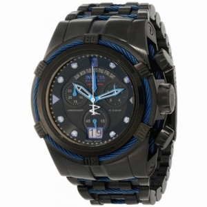 Jason Taylor for Invicta Bolt Chronograph Black Dial Black PVD Men's Watch 12951