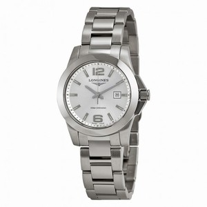 Longines Conquest Stainless Steel Ladies Watch L32774766