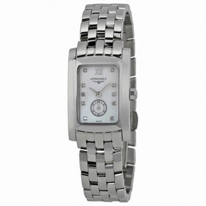 Longines Dolce Vita Diamond Mother of Pearl Ladies Watch L5.155.4.84.6