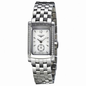 Longines Dolce Vita Quartz  White Dial Stainless Steel Ladies Watch L5.155.0.16.6