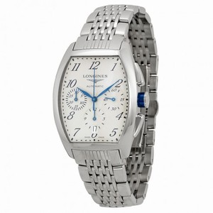 Longines Evidenza Automatic Chronograph Silver Dial Stainless Steel Men's Watch L2.643.4.73.6