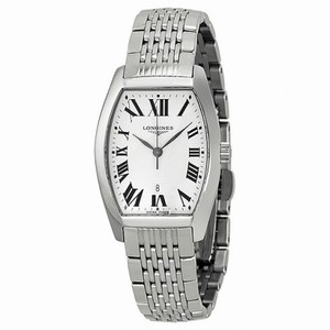 Longines Evidenza Silver White Dial Stainless Steel Ladies Watch L21554716