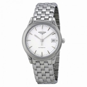 Longines Flagship Automatic White Dial Stainless Steel Men's Watch L4.774.4.12.6