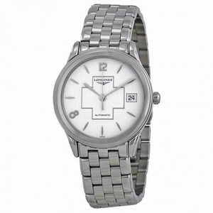 Longines Flagship Automatic White Dial Stainless Steel Men's Watch L47744196