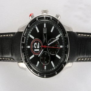 Longines Grande Vitesse L3.637.4.70.6 Black Dial Round Quartz Watch