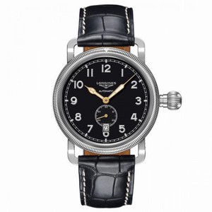 Longines Heritage Avigation Black Dial Automatic Men's Watch L2.777.4.53.2