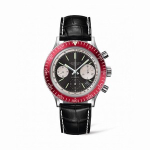 Longines Heritage Diver Black Dial Automatic Men's Chronograph Watch L2.808.4.52.0