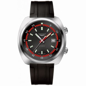 Longines Heritage Diver Black Dial Automatic Men's Watch L2.795.4.52.9