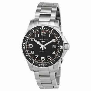 Longines Hydro Conquest Black Dial Stainless Steel Men's Watch L36944536