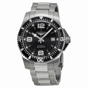 Longines Hydroconquest Automatic Black Dial Stainless Steel Men's Watch L36424566