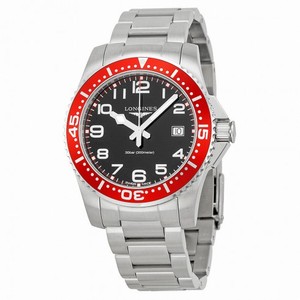Longines HydroConquest Black Dial Stainless Steel Bracelet Men's Watch L36894596