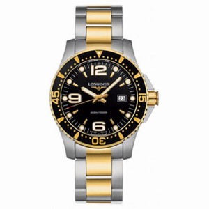 Longines HydroConquest Black Dial Stainless Steel Men's Watch L3.640.3.56.7