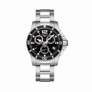 Longines HydroConquest Black Dial Stainless Steel Men's Watch L3.643.4.56.6