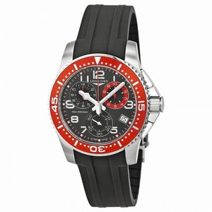 Longines HydroConquest Chronograph Black Dial Stainless Steel Men's Watch L36904592