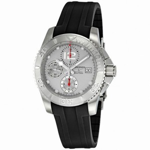 Longines HydroConquest Grey Dial Chronograph Men's Watch L36734762